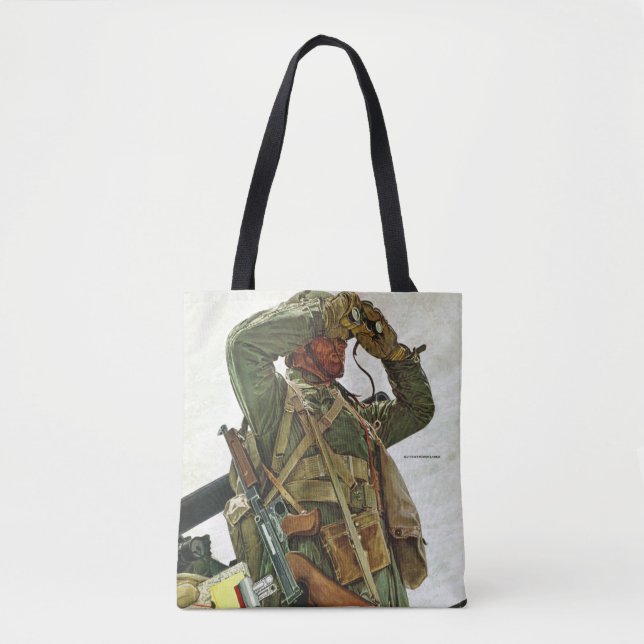 Tank Patrol Tote Bag (Front)