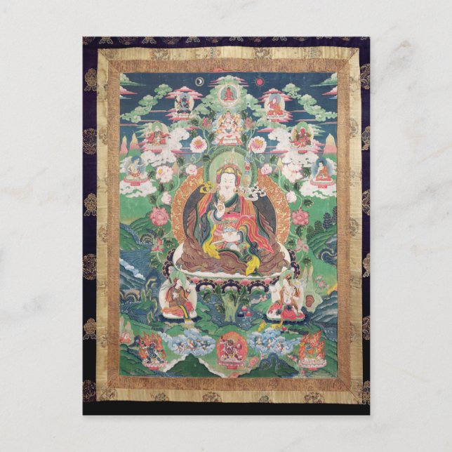 Tanka of Padmasambhava, c.749 AD Postcard (Front)