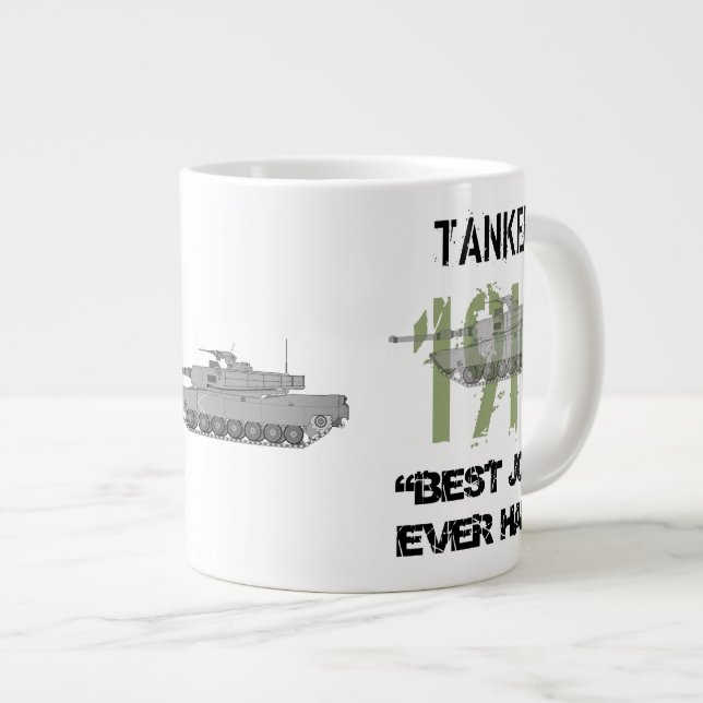 Tanker - 19K Best Job I Ever Had Large Coffee Mug (Front Right)