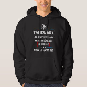 Tankwart Petrol Station Diesel Petrol Tanken Profe Hoodie