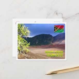 Tanna Island - Mount Yasur - Vanuatu - Postcard
