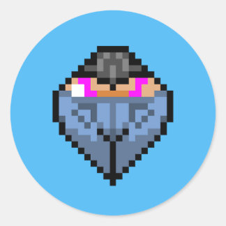 Tanned butt in low rise jeans Sticker