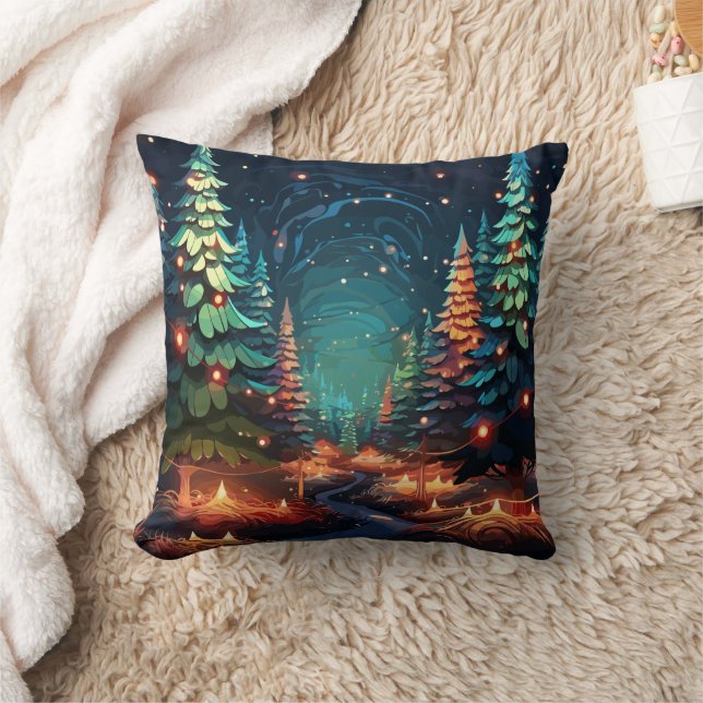 Tannenbaum Radiance Cushion (Blanket)