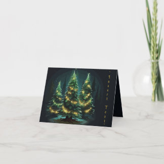 Tannenbaum Radiance Holiday Card