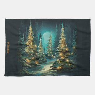 Tannenbaum Radiance Tea Towel