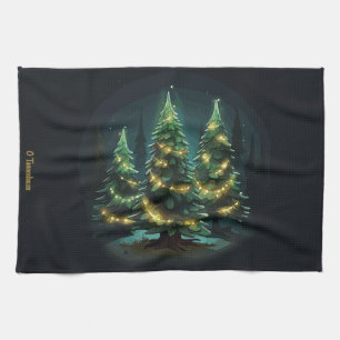Tannenbaum Radiance Tea Towel