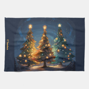 Tannenbaum Radiance Tea Towel
