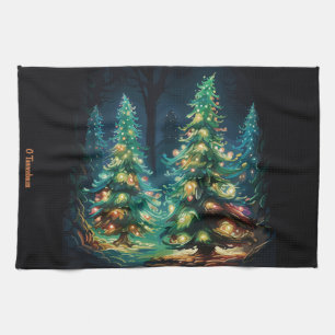 Tannenbaum Radiance Tea Towel