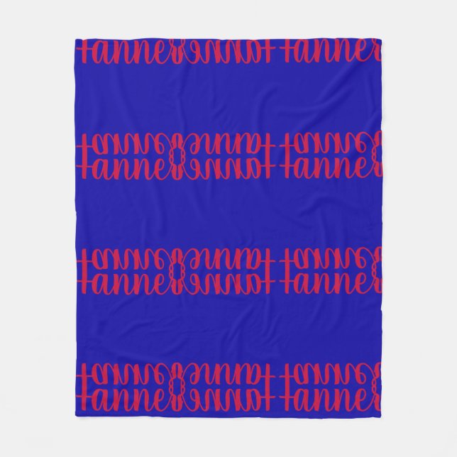 Tanner Fleece Blanket (Front)
