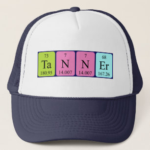 Tanner periodic table name hat