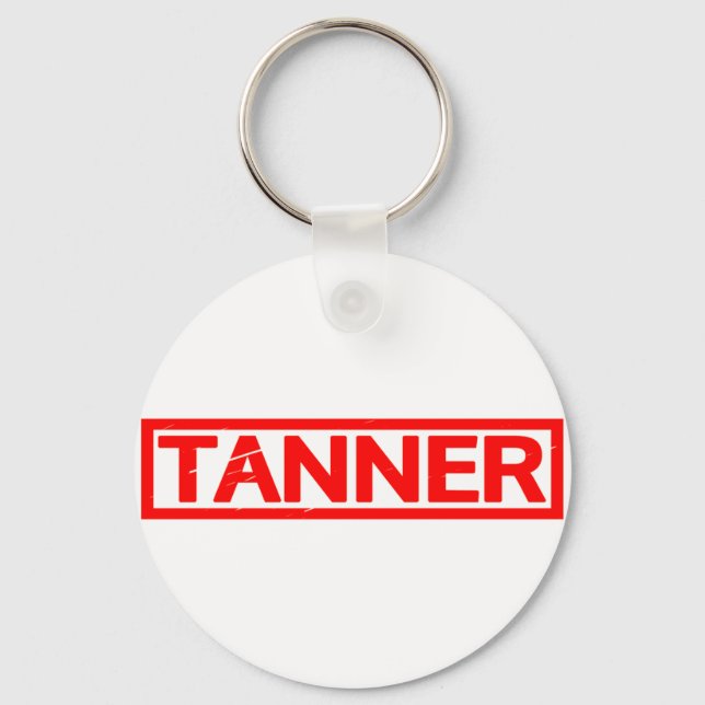 Tanner Stamp Key Ring (Front)