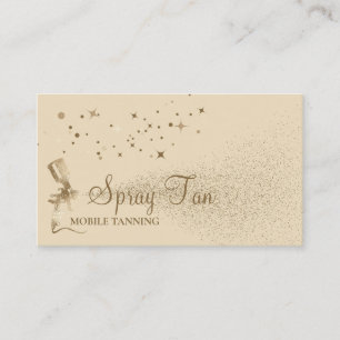 Tanning Airbrush Spray Beige Business Card
