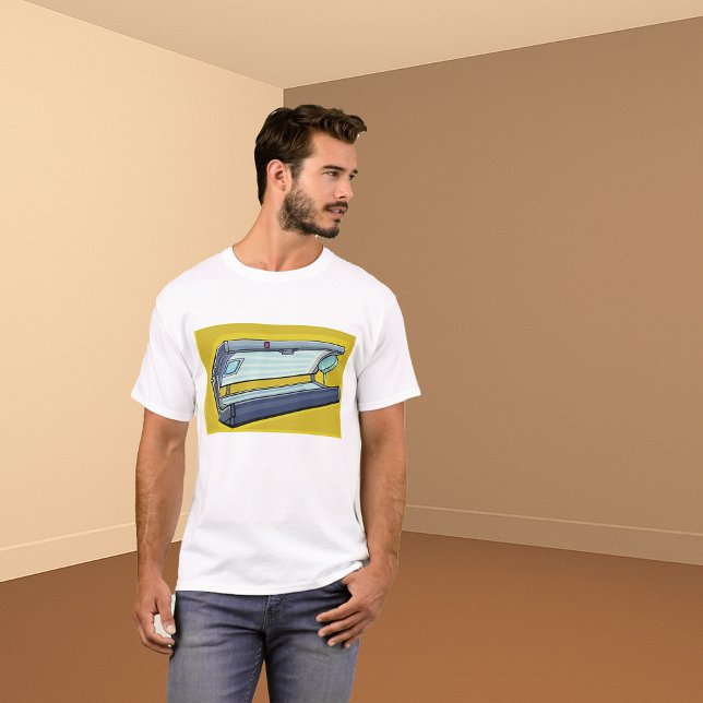 Tanning Bed Retro Spa T-Shirt (Creator Uploaded)