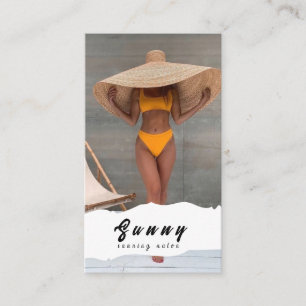 Tanning Salon Business Card