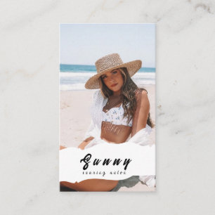 Tanning Salon Business Card