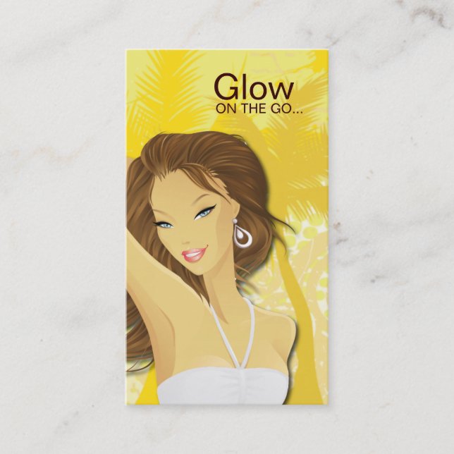 Tanning Salon Business Card (Front)