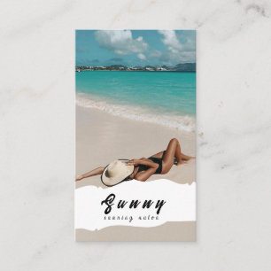 Tanning Salon Business Card