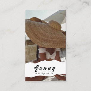Tanning Salon Business Card