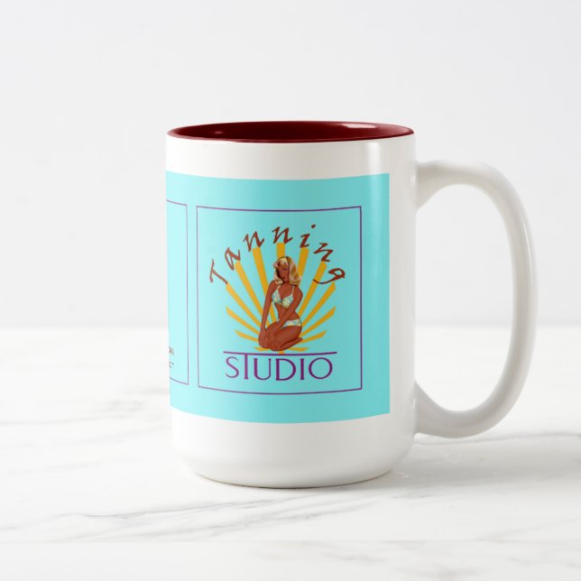 Tanning Studio - Mug, Cup (Right)