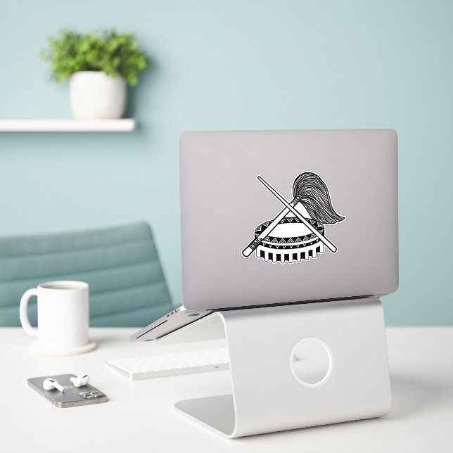 Tanoa Samoa Polynesian design (Laptop On Desk)