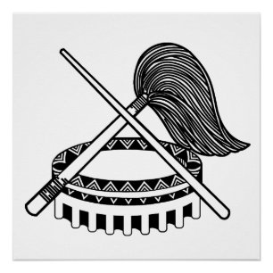Tanoa Samoa Polynesian design Poster