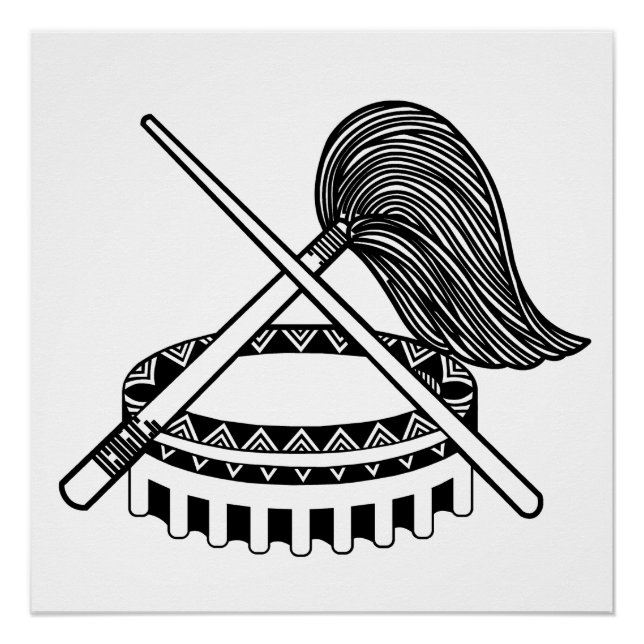 Tanoa Samoa Polynesian design Poster (Front)