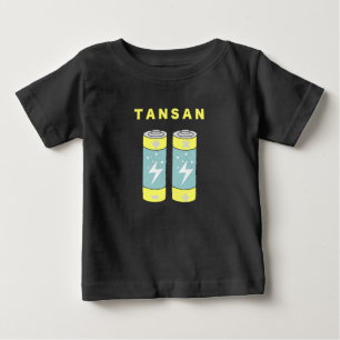 TANSAN Batteries Baby T-Shirt