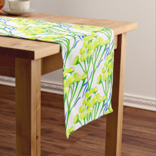 Tansy on a Table Runner