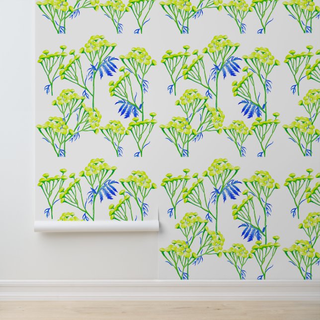 Tansy on a  wallpaper (Application)