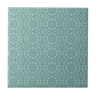 Tantalising in teal ceramic tile