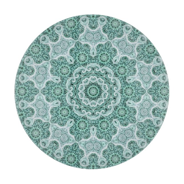 tantalising in teal cutting board (Front)