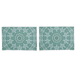 Tantalising in teal pillowcase