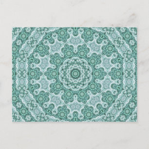 Tantalising in teal postcard