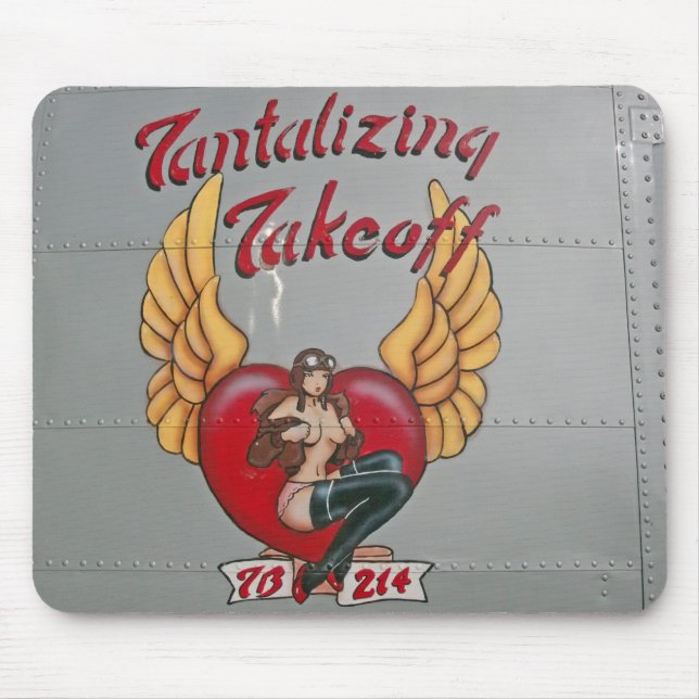Tantalising Takeoff Mousepad (Front)