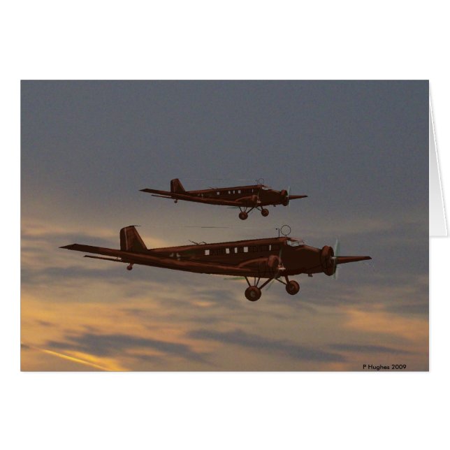 Tante Ju Ju52 (Front Horizontal)