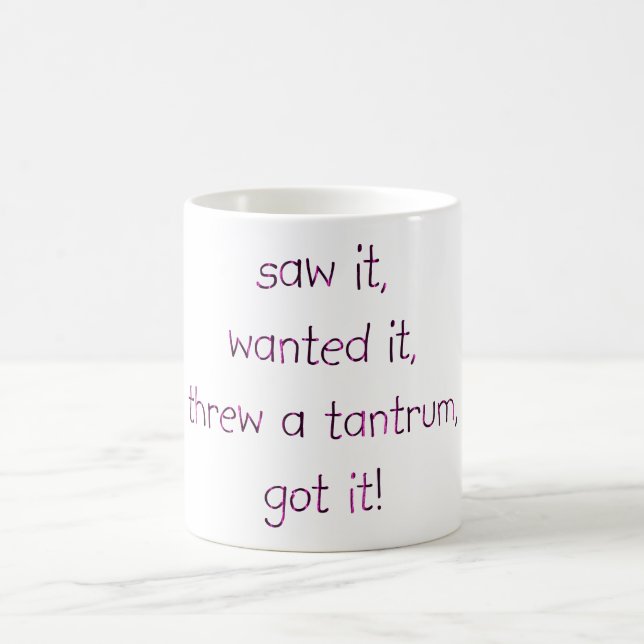 Tantrum Coffee Mug (Center)