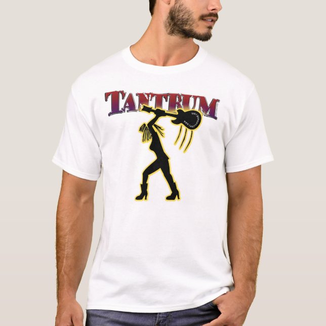 Tantrum T-shirt 1 silhouette (Front)