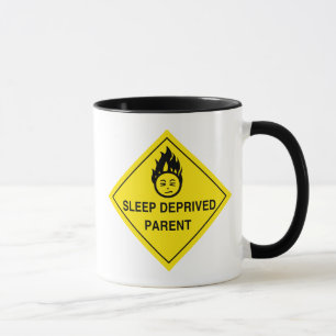 Tantrum Zone/Sleep Deprived Parent Mug