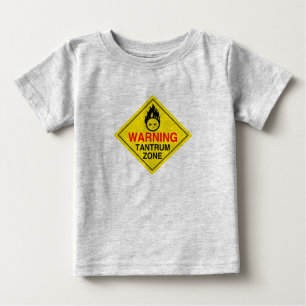 Tantrum Zone Toddler Shirt