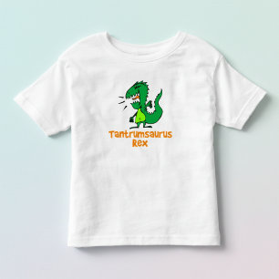 Tantrumsaurus Rex Funny Toddler T-shirt