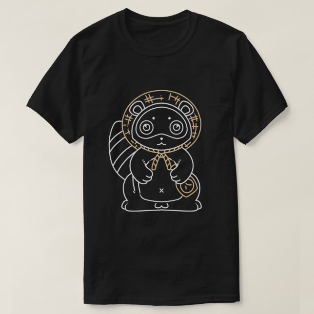 Tanuki 9 T-Shirt (Design Front)
