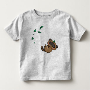 Tanuki and Leaves Toddler T-Shirt