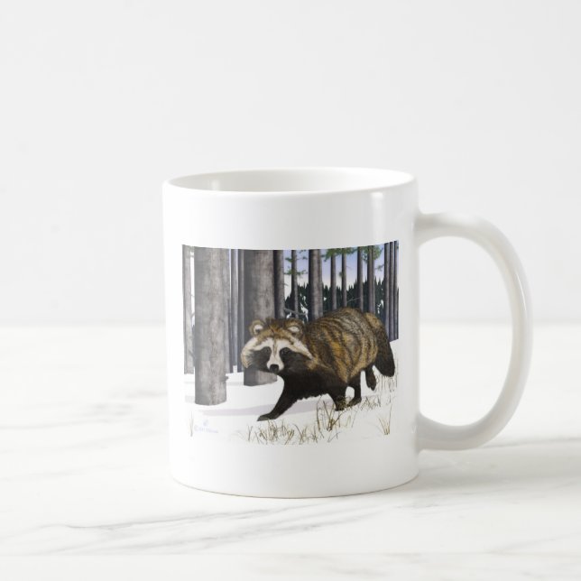 Tanuki Coffee Mug (Right)