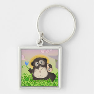 Tanuki keychain