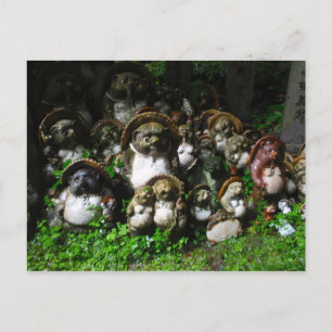 Tanuki Postcard