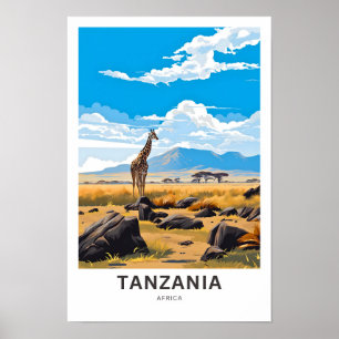 Tanzania Africa Travel Print