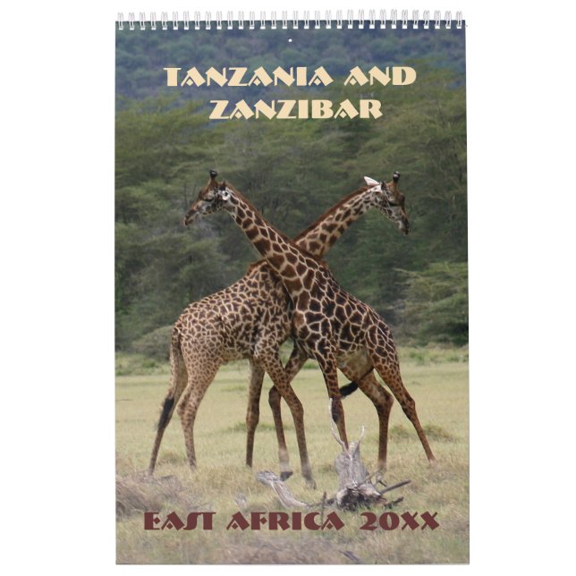 Tanzania and Zanzibar Calendar (Cover)