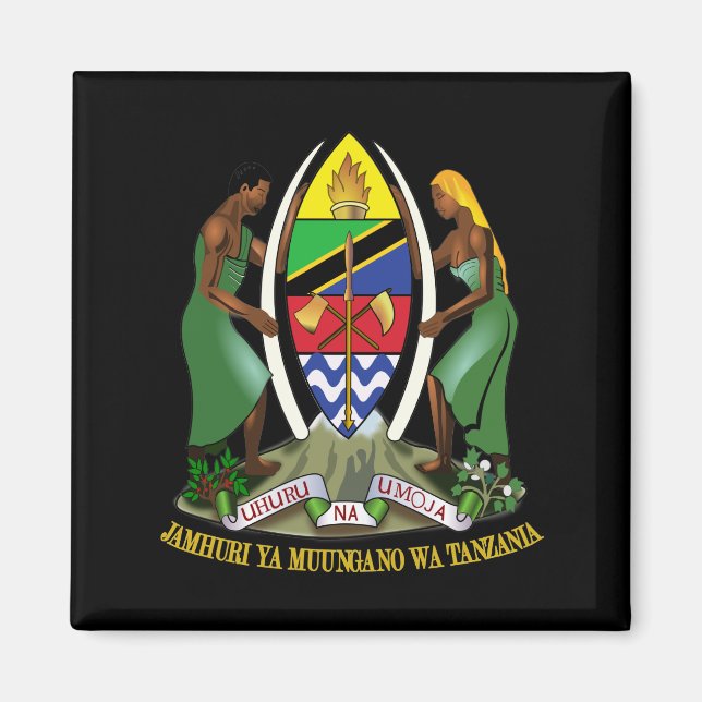 Tanzania COA Magnet (Front)