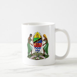 Tanzania Coat of Arms detail Coffee Mug