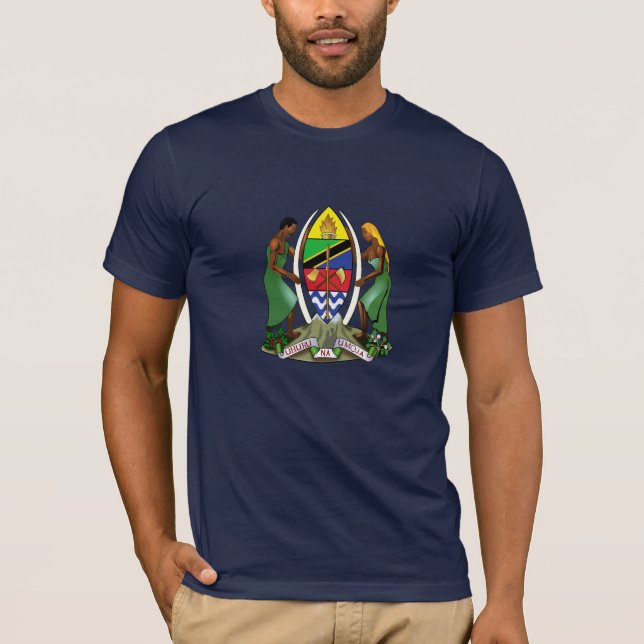 Tanzania Coat of Arms T-Shirt (Front)